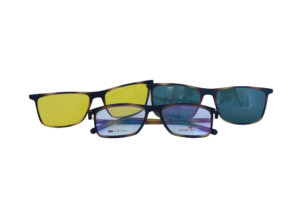 Chandan Optics - Eye PLAYER CLIP ON - Eyeglasses - RECTANGLE