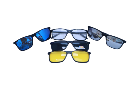 Chandan Optics - TR CLIP ON - Eyeglasses - RECTANGLE