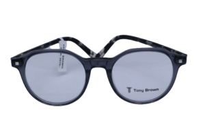 Chandan Optics - TONY BROWN - Eyeglasses - HEXAGONAL
