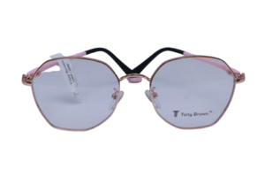 Chandan Optics - TONY BROWN - Eyeglasses - HEXAGONAL